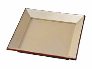 Tableware Japanese Food Lacquerware Plate 7.8-sun 23.5cm Made in Japan