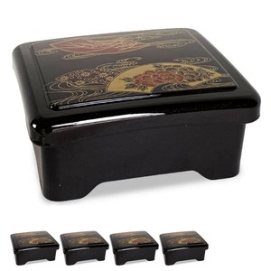 Tableware Lacquerware Set of 5 Made in Japan