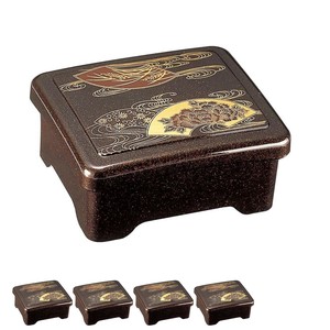 Tableware Lacquerware Set of 5 Made in Japan
