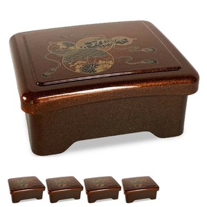 Tableware Lacquerware Set of 5 Made in Japan