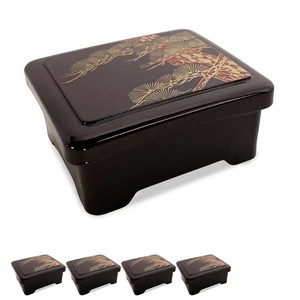 Tableware Lacquerware Set of 5 Made in Japan