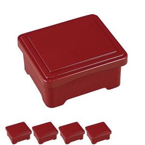 餐盘餐具 漆器 5个每组 日本制造