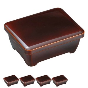 Tableware Lacquerware Set of 5 Made in Japan