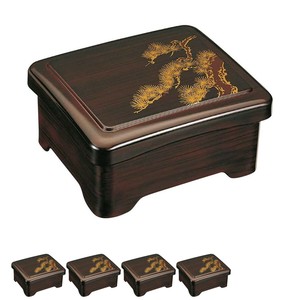 Tableware Lacquerware Dishwasher Safe Set of 5 Made in Japan
