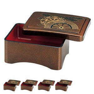 Tableware Lacquerware Set of 5 Made in Japan