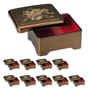 Tableware Lacquerware Set of 10 Made in Japan