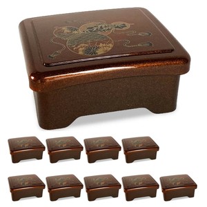 Tableware Lacquerware Set of 10 Made in Japan