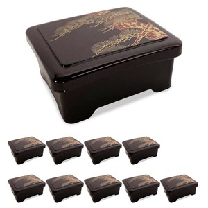 Tableware Lacquerware Set of 10 Made in Japan