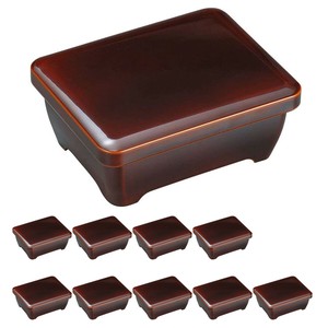 餐盘餐具 漆器 10个每组 日本制造