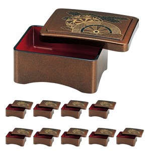 Tableware Lacquerware Set of 10 Made in Japan