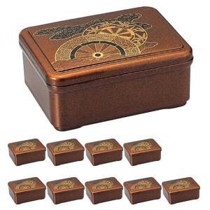 鰻重箱 日本製 10個セット うな重 重箱 合口丼重 梨地御所車 鰻(うなぎ) その773098 漆器