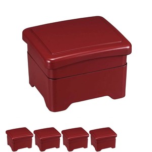 餐盘餐具 漆器 5个每组 日本制造