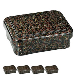 餐盘餐具 漆器 5个每组 日本制造