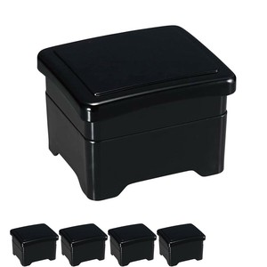 餐盘餐具 漆器 5个每组 日本制造