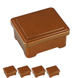 餐盘餐具 漆器 5个每组 日本制造