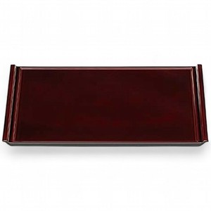 Tableware Brown Lacquerware 37cm Made in Japan