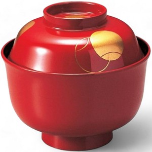 Tableware Lacquerware Dishwasher Safe 3.7-sun 11.1cm Made in Japan