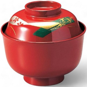 Tableware Lacquerware Dishwasher Safe 3.7-sun 11.1cm Made in Japan