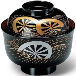 Tableware Lacquerware Dishwasher Safe 3.7-sun 11.1cm Made in Japan