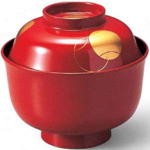 Tableware Lacquerware Dishwasher Safe 3.7-sun 11.1cm Made in Japan