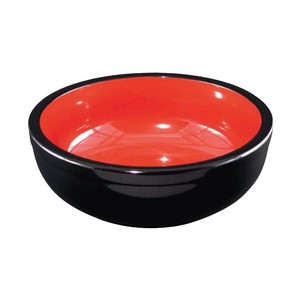 餐盘餐具 漆器 8.5寸 25.1 x 8.6cm 日本制造