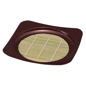 餐盘餐具 漆器 22 x 22 x 3cm 日本制造