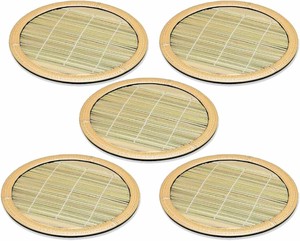 Tableware Lacquerware Set of 5 24 x 2.6cm Made in Japan