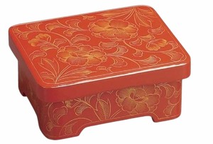 Tableware Wooden Lacquerware 17.3 x 14.3 x 7.5cm Made in Japan