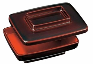 Tableware Japanese Style Lacquerware 16.6 x 13 x 6.5cm Made in Japan