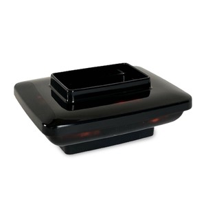 鰻重箱 日本製 うな重 重箱 和うなぎ 平曙(内朱) 鰻(うなぎ) 16.6×13×6.5cm (91) 漆器