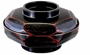 Tableware Lacquerware Dishwasher Safe 17.8cm 6-sun Made in Japan