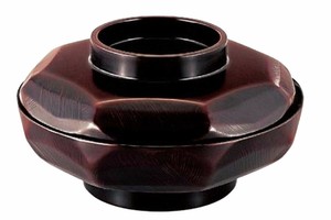 Tableware Lacquerware Dishwasher Safe 17.8cm 6-sun Made in Japan