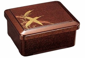Tableware Lacquerware L size 17.2 x 15 x 8.3cm Made in Japan
