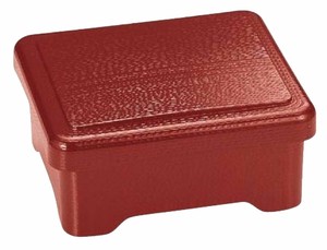 餐盘餐具 漆器 16.5 x 14.2 x 8.2cm 日本制造