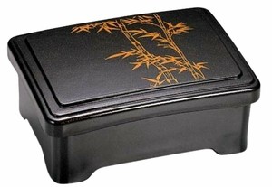 Tableware Lacquerware Bamboo 18.7 x 13.6 x 8.1cm Made in Japan