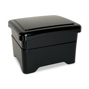 鰻重箱 日本製 うな重 重箱 光月丼重 黒艶消し内朱塗 2段 鰻(うなぎ) 16.7×14.3×11.8cm 漆器