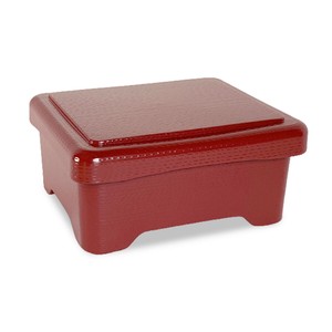 鰻重箱 日本製 うなぎ 器 うな重 重箱 PBT木目丼重 吟朱内朱塗 鰻(うなぎ) 16.5×14.2×8.2cm (42) 漆器