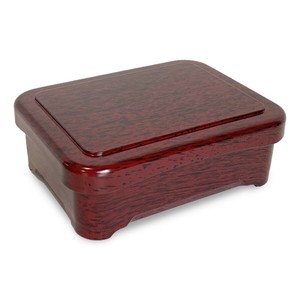 鰻重箱 うな重 重箱 隅丸大丼重 後藤塗内朱塗 鰻(うなぎ) 17.7×13.5×6.5cm 日本製 漆器