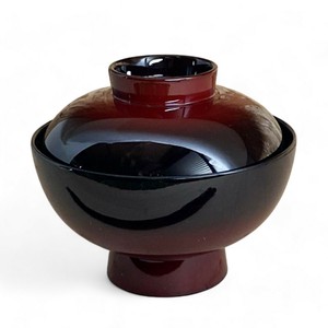 Tableware Lacquerware Dishwasher Safe 4-sun 350cc 12.1cm Made in Japan