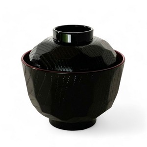 Tableware Lacquerware 9.7cm 285cc Made in Japan