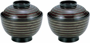 Tableware Lacquerware Dishwasher Safe 2-pcs
