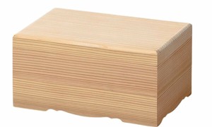 重箱 2段 木製 9.5寸 杉飾足長手印籠 お重箱 29.0cm x 19.7cm x 8.6cm 日本製 漆器