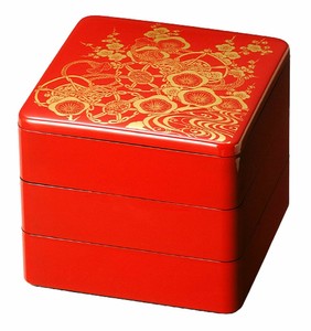 Tableware Lacquerware 18.1cm 6.0-sun Made in Japan