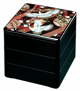Tableware Lacquerware 22.6cm 7.5-sun Made in Japan