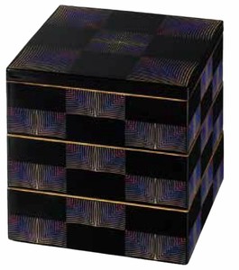 Tableware Lacquerware 6-sun 18.2cm Made in Japan