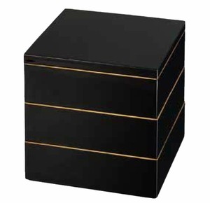 Tableware Lacquerware 6-sun 18.2cm Made in Japan