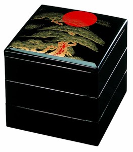 Tableware Lacquerware 6.5-sun 19.7cm Made in Japan