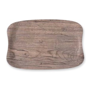 お 盆 トレー トレイ 31cm アース トレー ビンテージ 31×20.6cm 日本製 漆器