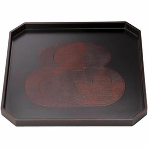 Tableware Wooden Lacquerware 7.5-sun Made in Japan