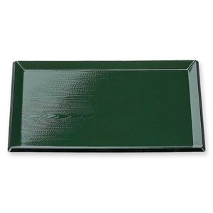 Tableware Lacquerware Green 39.2 x 28.8 x 1.8cm Made in Japan